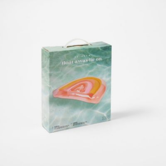 Pink Rainbow Adult Buoy - Lie On Rainbow SUNNYLIFE - Picture 4 of 7